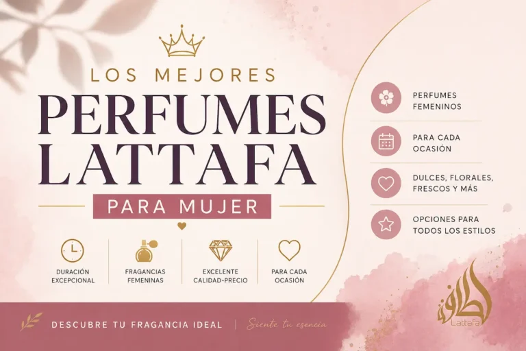 mejores perfumes Lattafa para mujer